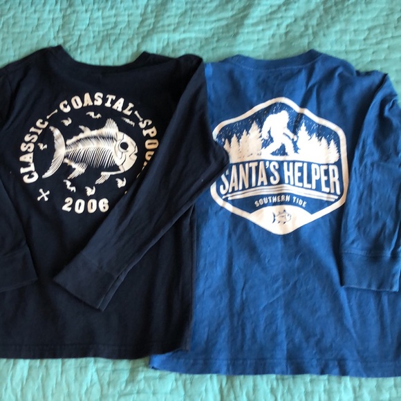 Southern Tide Other - Boys Southern Tide Christmas shirt w/ Halloween tee for free